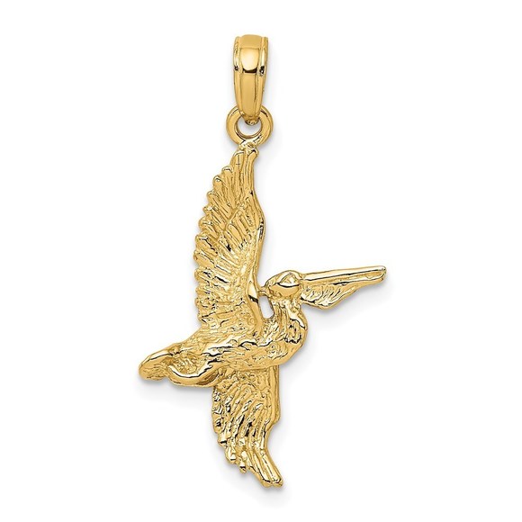 14K 3-D Pelican Flying Charm,All Products : American Fashion Style Bags On Sale 14K 3-D Pelican Flying Charm,All Products : American Fashion Style Bags On Sale